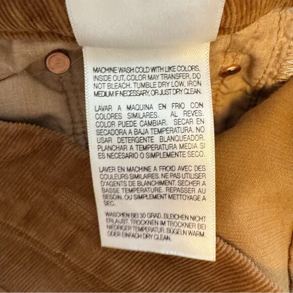 Mother Denim The Looker Crop Pant in Caramel Size 28 - Picture 12 of 14